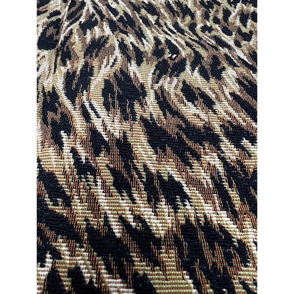 Animal Print Leopard Upholstery Fabric‎  3/4 yard